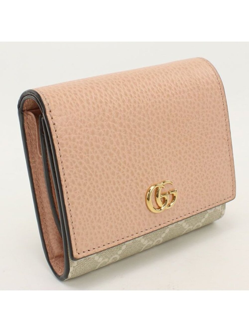 Gucci Medium Wallet Double G Bifold Leather